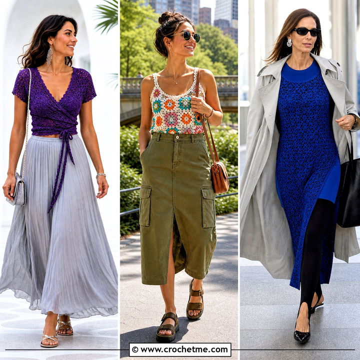 30 Quick Crochet Top Outfit Ideas for Easy Summer Style