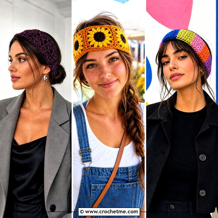 30 Simple Crochet Head Bands Outfit Ideas for Easy Style