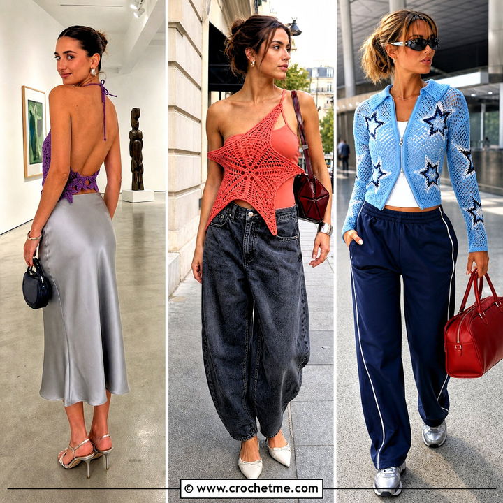 30 Star Crochet Top Outfit Ideas for Trendy Festival Looks