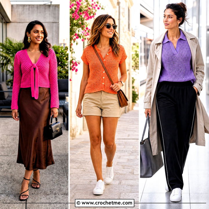 30 Tunisian Crochet Top Outfit Ideas for Effortless Style