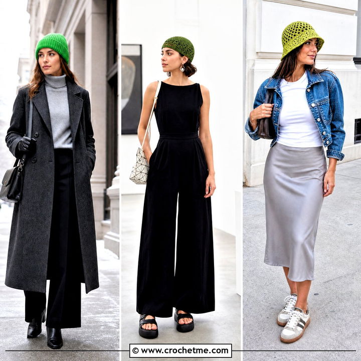 35 Crochet Hats For Women Outfit Ideas for Chic Winter Style