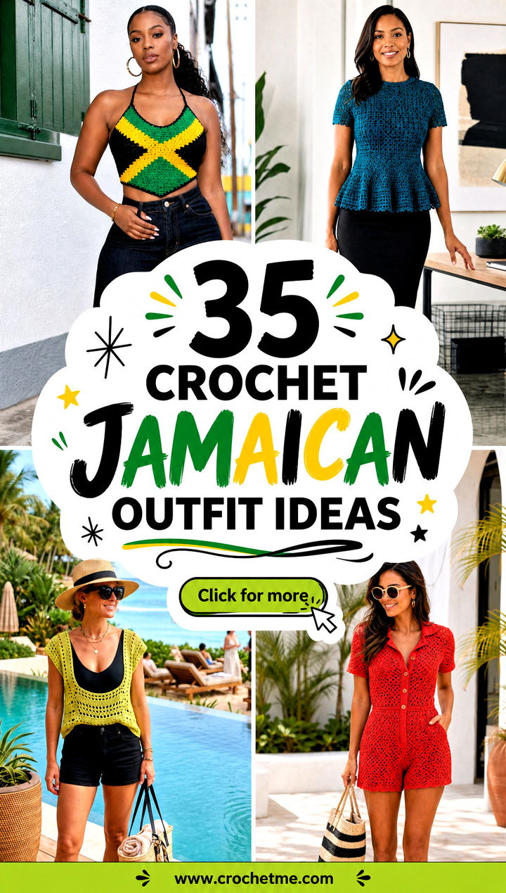 35 Crochet Jamaican Outfit ideas - 35 Crochet Jamaican Outfit ideas