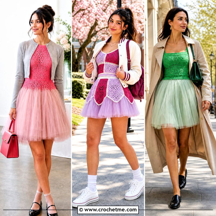 35 Crochet Tutu Dress Outfit Ideas for Fresh, Playful Style