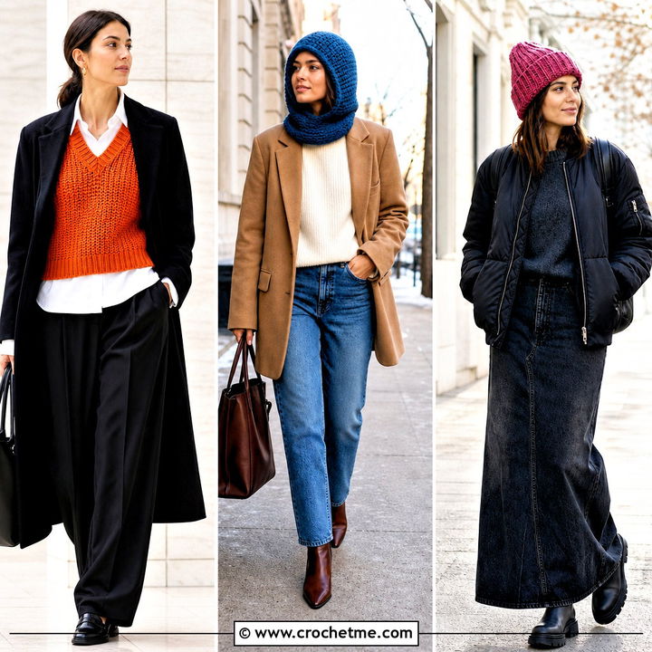 35 Crochet Winter Outfits Ideas for Chic Cold-Weather Looks