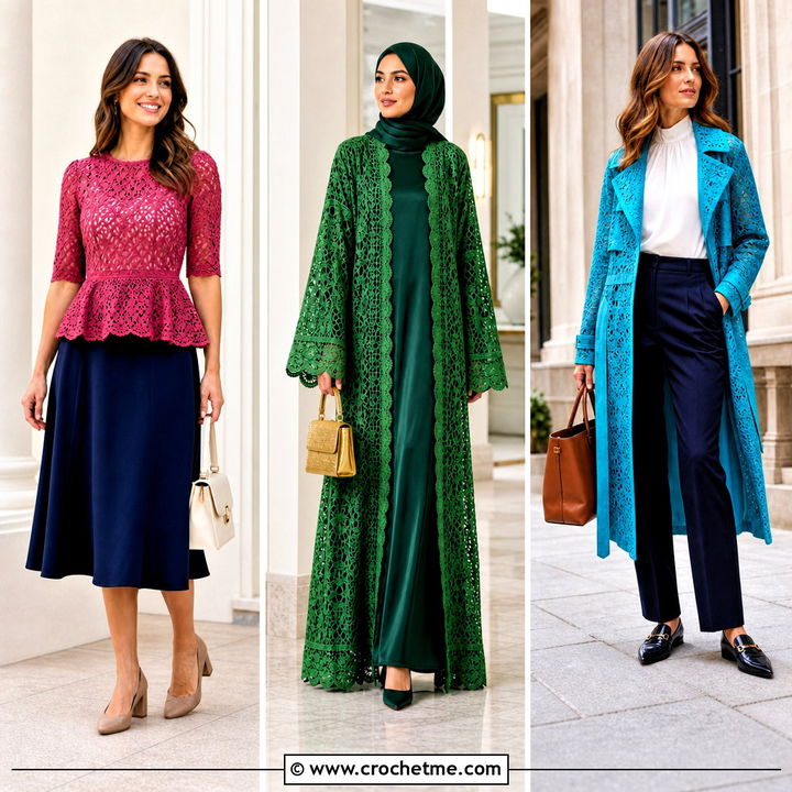 35 Modest Crochet Outfit Ideas for Elegant Everyday Style