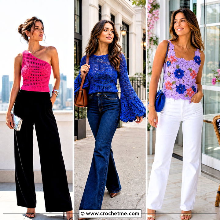 35 Women Crochet Top Outfit Ideas for Fresh Seasonal Style