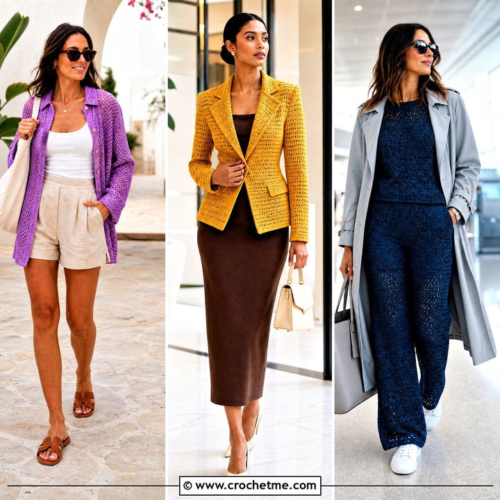 35 Aesthetic Crochet Clothes and Outfit Ideas for Trendy Looks