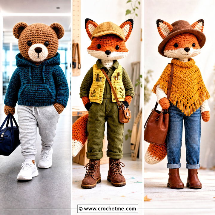 35 Amigurumi Clothes and Outfit Ideas for Playful Style