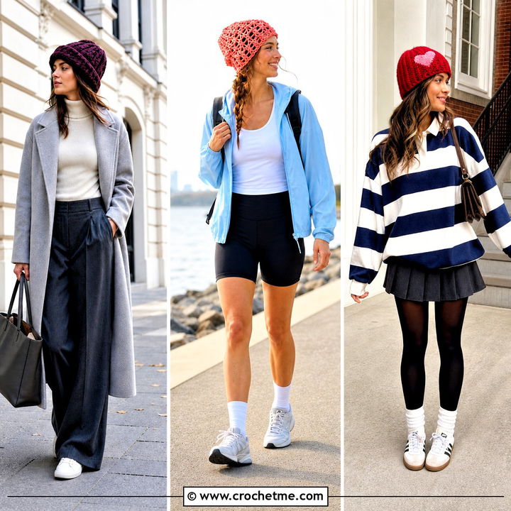 35 Chunky Crochet Beanie Outfit Ideas for Cozy Winter Days
