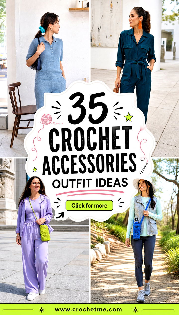 35 crochet accessories outfit ideas - 35 crochet accessories outfit ideas