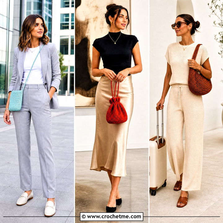 35 Crochet Bag Outfit Ideas for Chic Everyday Looks You’ll Love