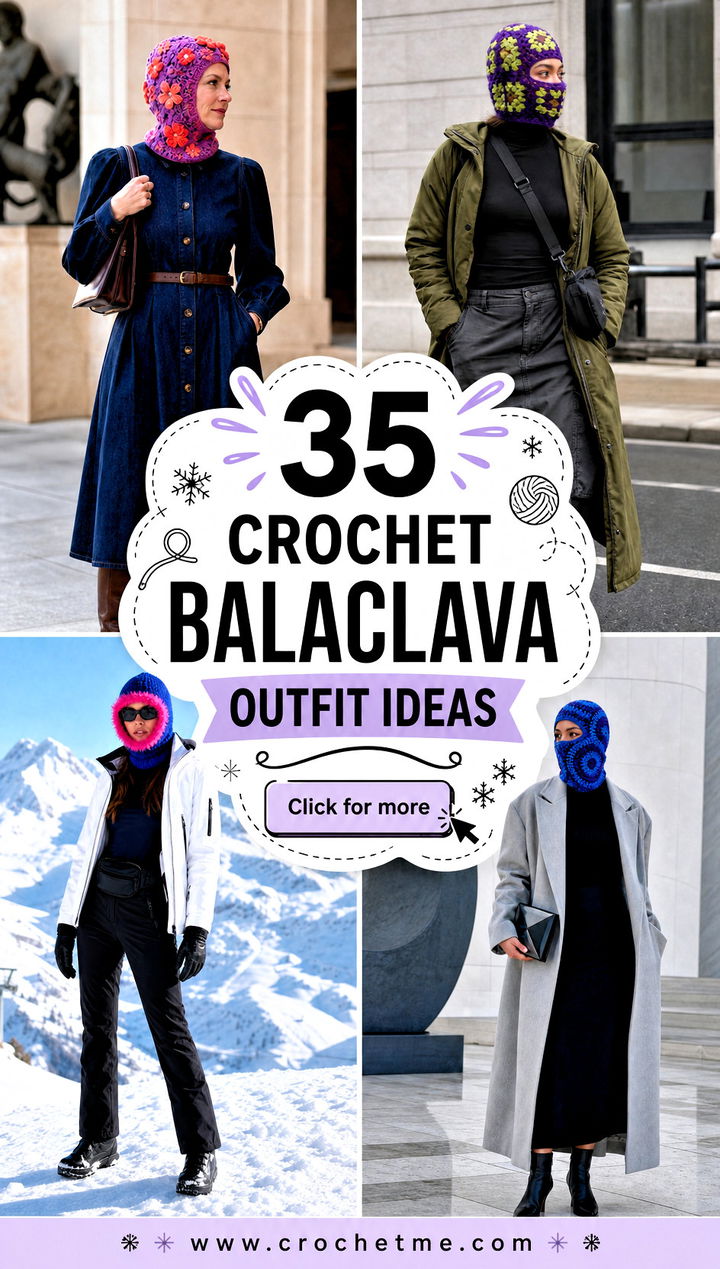 35 crochet balaclava outfit ideas - 35 crochet balaclava outfit ideas
