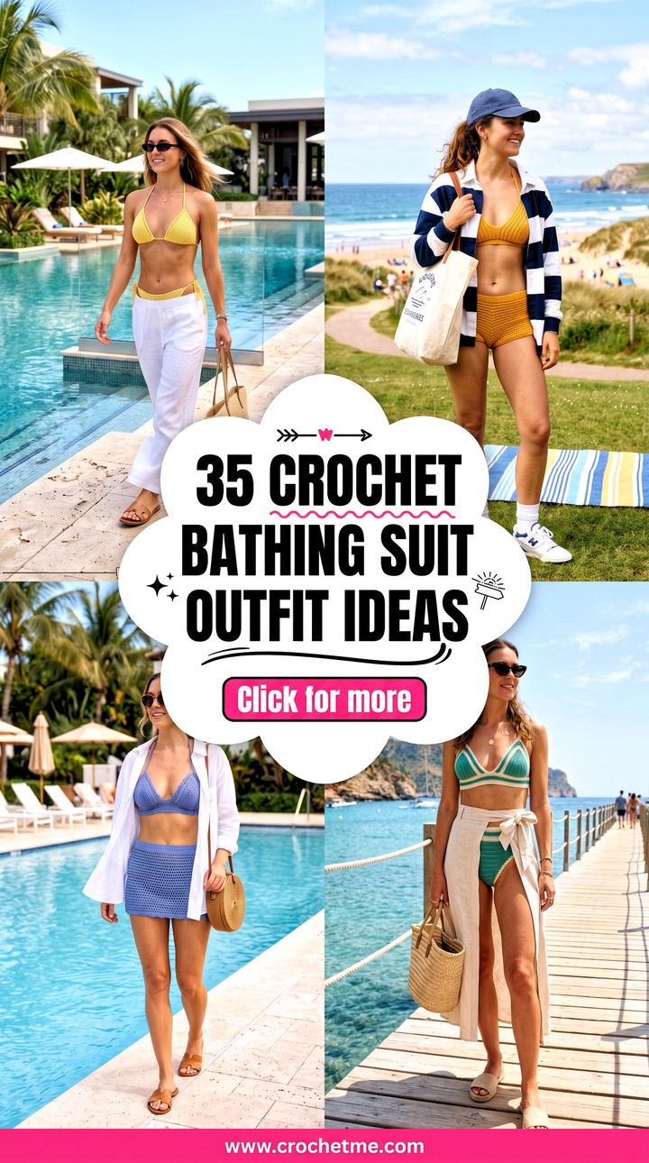 35 crochet bathing suit outfit ideas - 35 crochet bathing suit outfit ideas