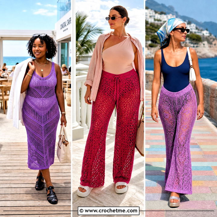 35 Crochet Beach Outfit Ideas for Effortless Summer Style