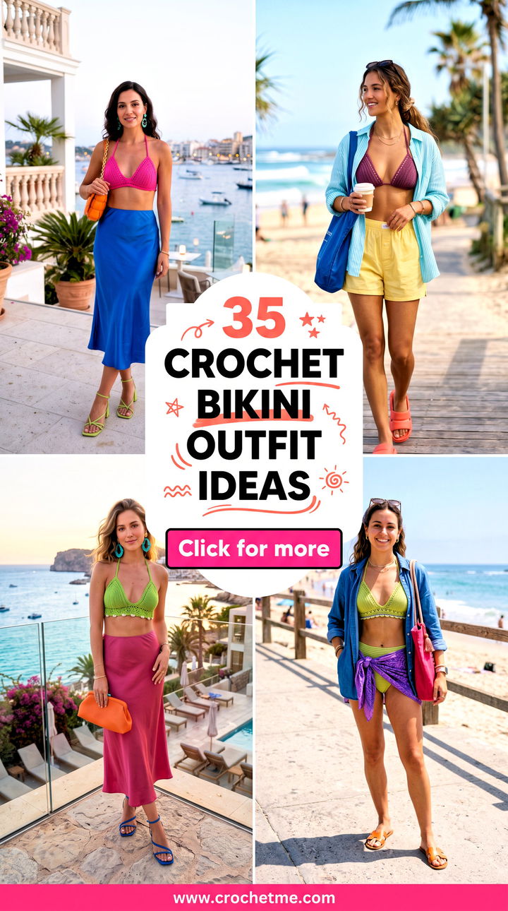 35 crochet bikini outfit ideas - 35 crochet bikini outfit ideas