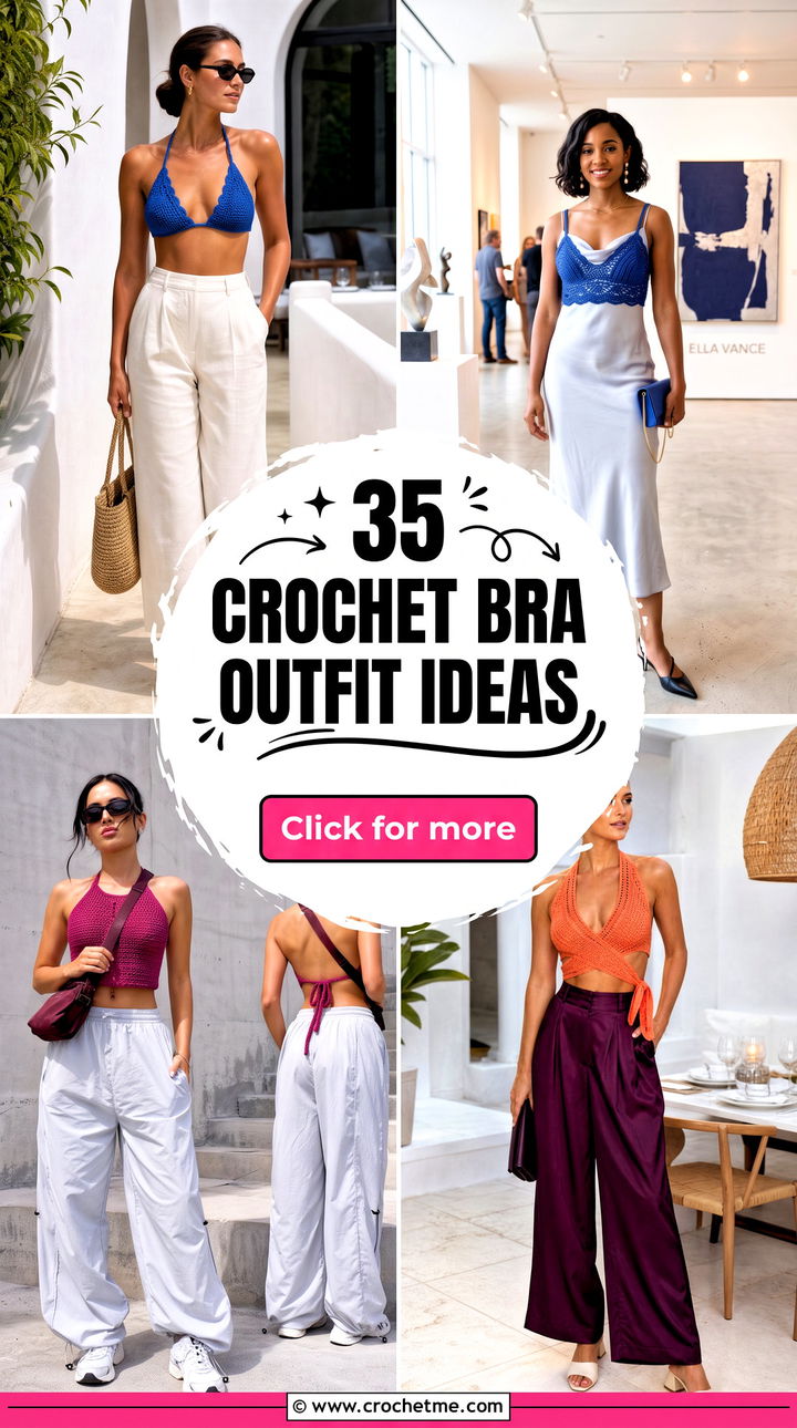 35 crochet bra outfit ideas - 35 crochet bra outfit ideas