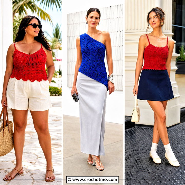 35 Crochet Camisole Outfit Ideas for Effortless Summer Style