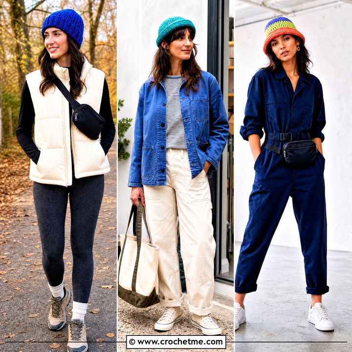35 Crochet Cap Outfit Ideas for Cozy, Creative Winter Style
