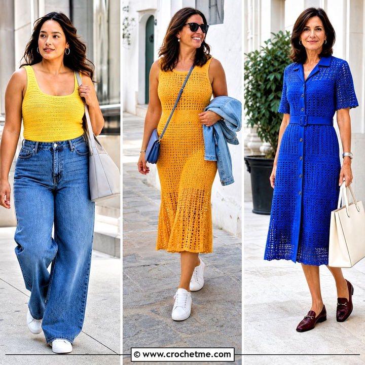 35 Crochet Clothing and Outfit Ideas for Unique Everyday Style