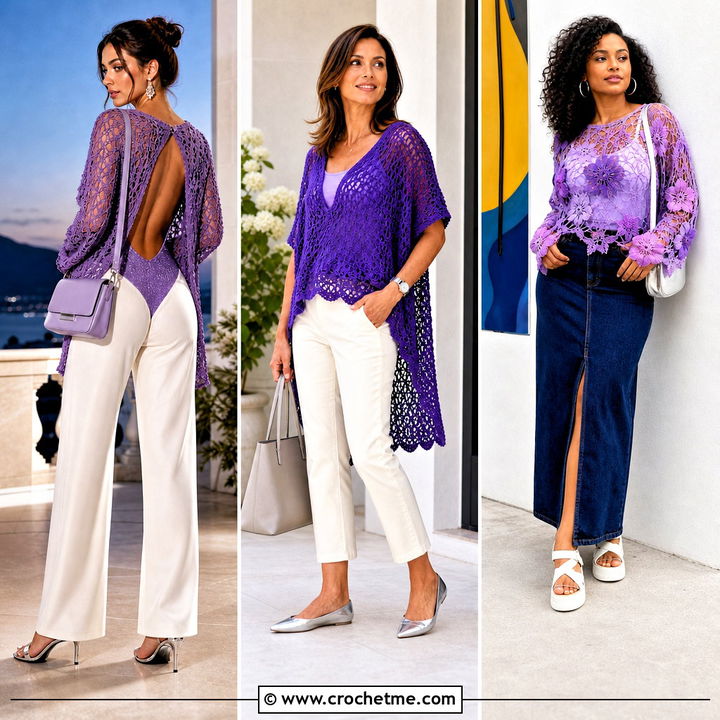 35 Crochet Cover Up Top Outfit Ideas for Sunny Getaways