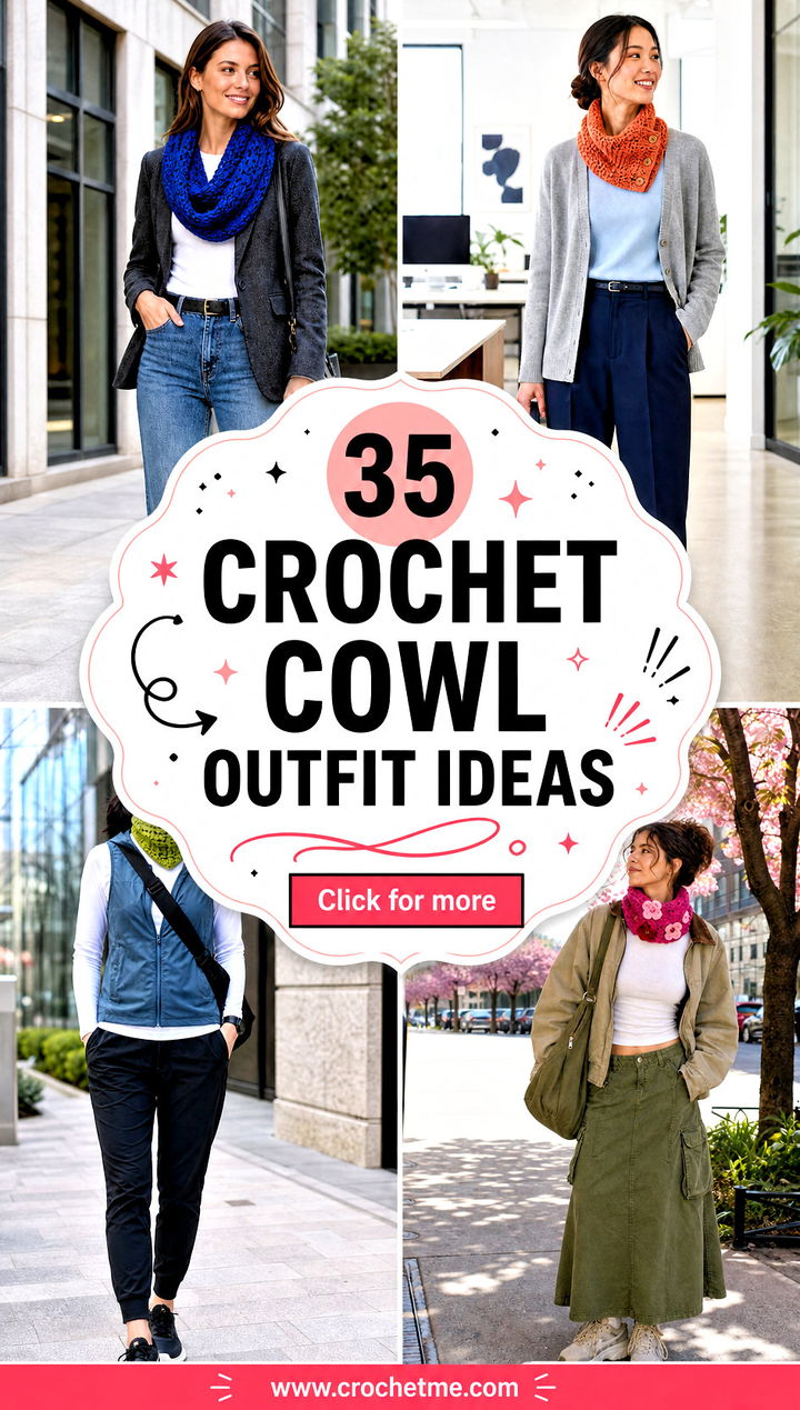 35 crochet cowl outfit ideas - 35 crochet cowl outfit ideas