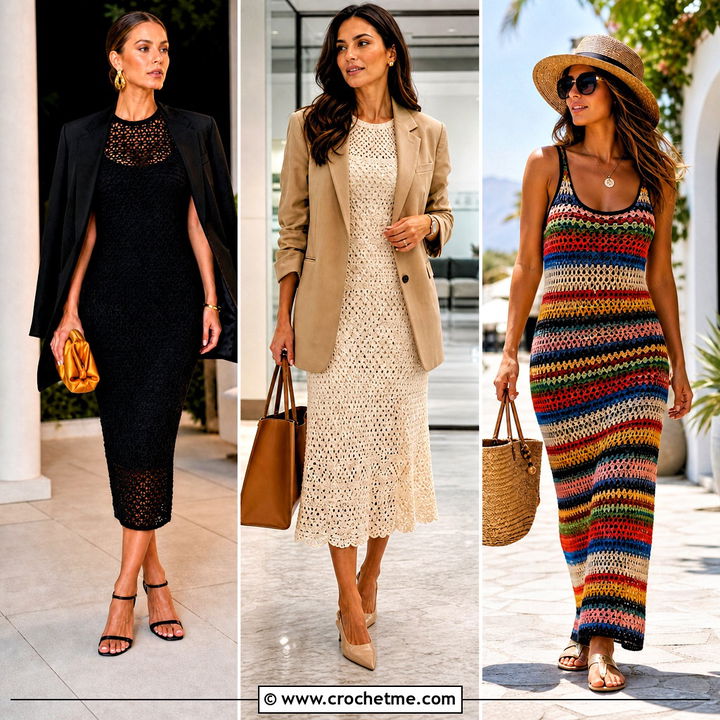 35 Crochet Dress Outfit Ideas for Every Season and Occasion