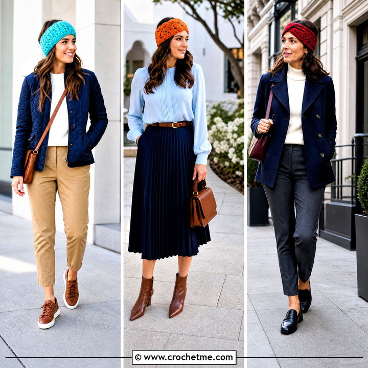 35 Crochet Ear Warmer Outfit Ideas for Cozy Winter Style