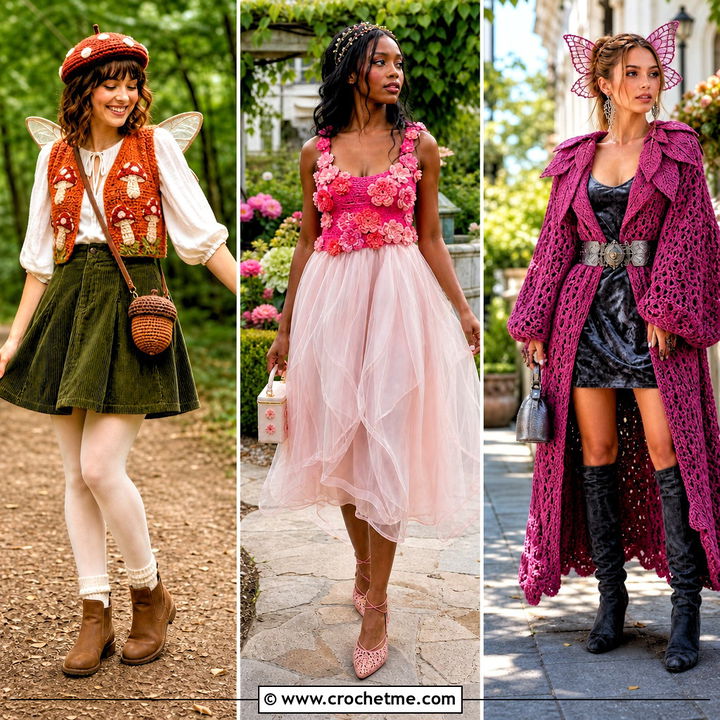 35 Crochet Fairy Costume Outfit Ideas for Magical Festivals