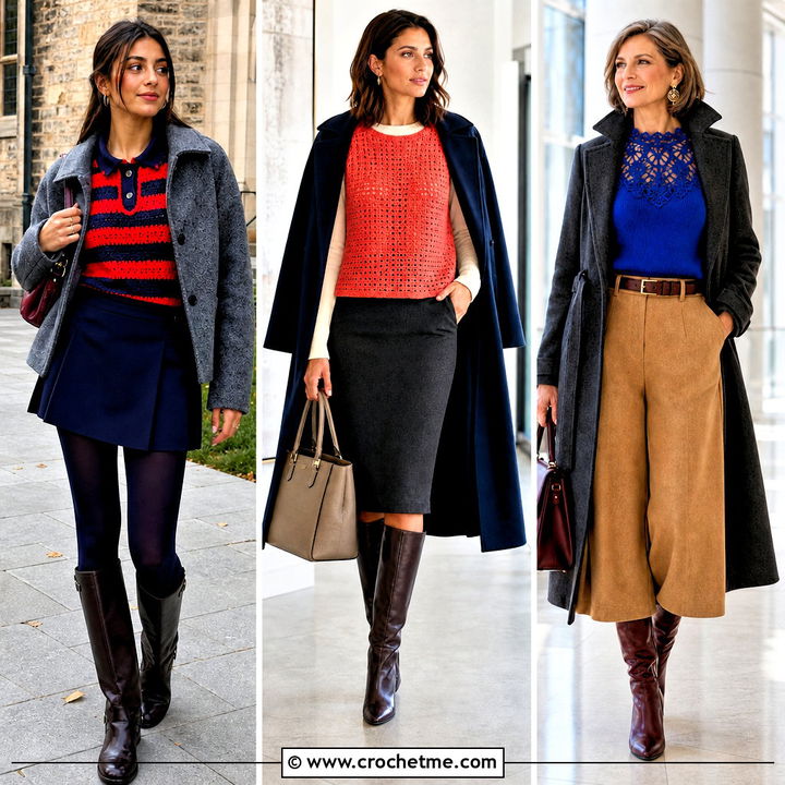 35 Crochet Fall Top Outfit Ideas for Effortless Autumn Style