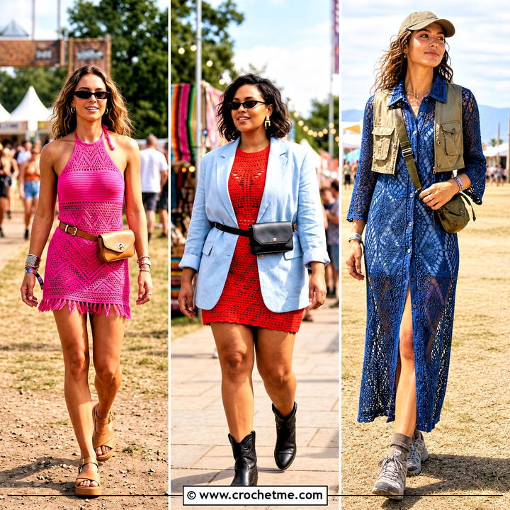 35 Crochet Festival Dress Outfit Ideas for Stylish Boho Events