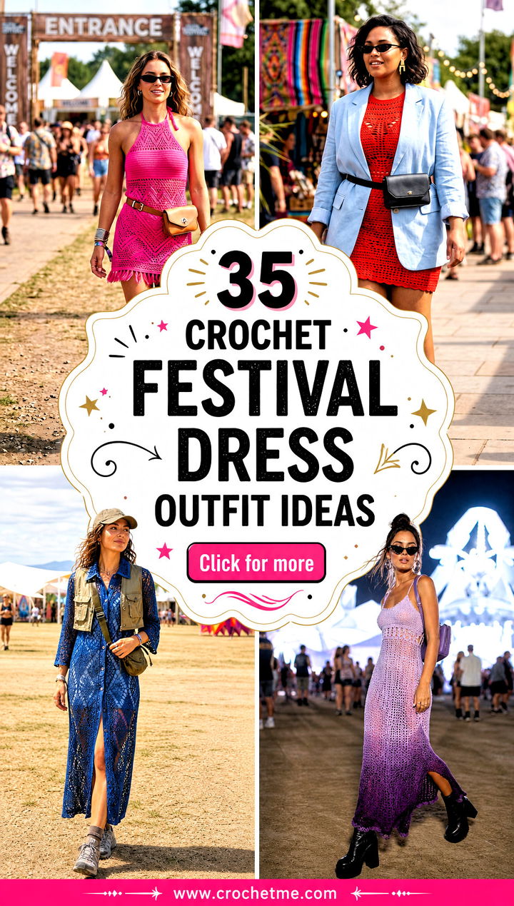 35 crochet festival dress outfit ideas - 35 crochet festival dress outfit ideas
