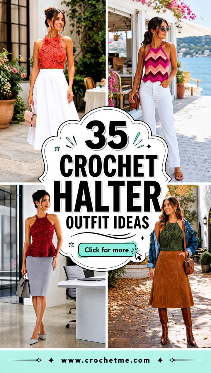 35 crochet halter outfit ideas - 35 crochet halter outfit ideas