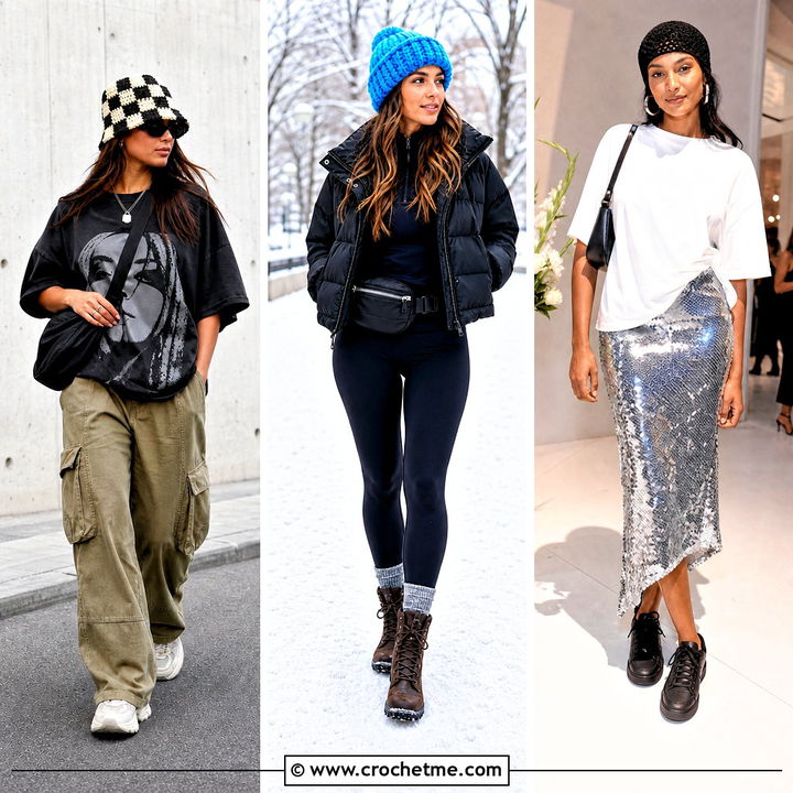 35 Crochet Hat Outfit Ideas for Cozy Cold-Weather Style