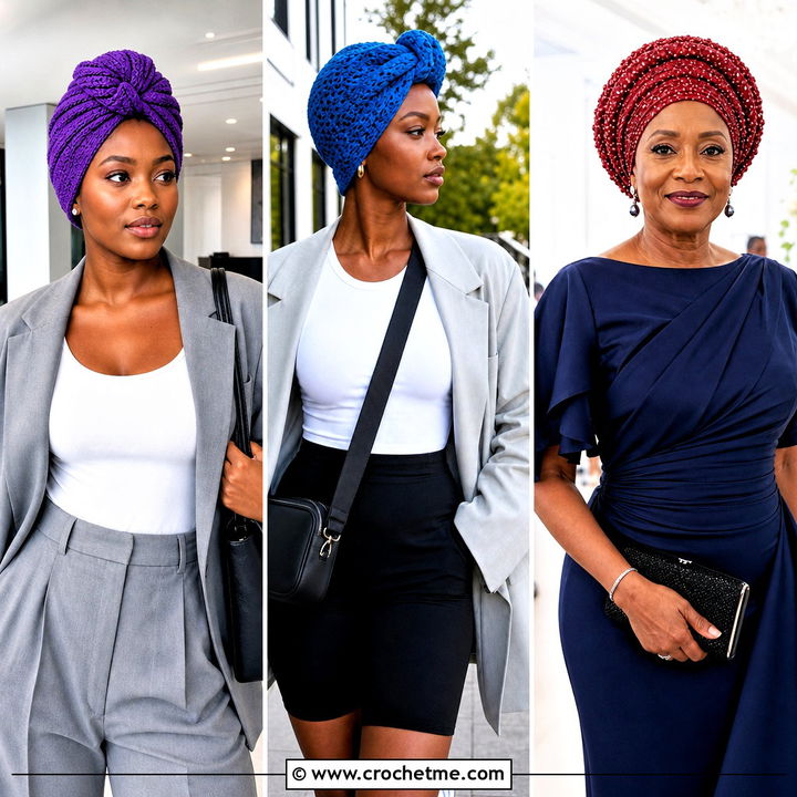 35 Crochet Headwrap Outfit Ideas for Effortless Cozy Fall Style