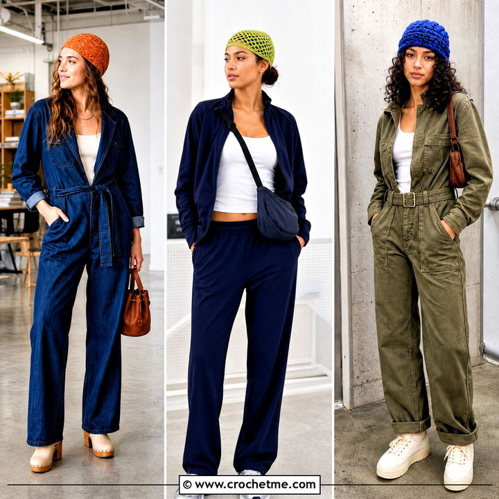35 Crochet Kufi Hat Outfit Ideas for Distinctive Daily Style