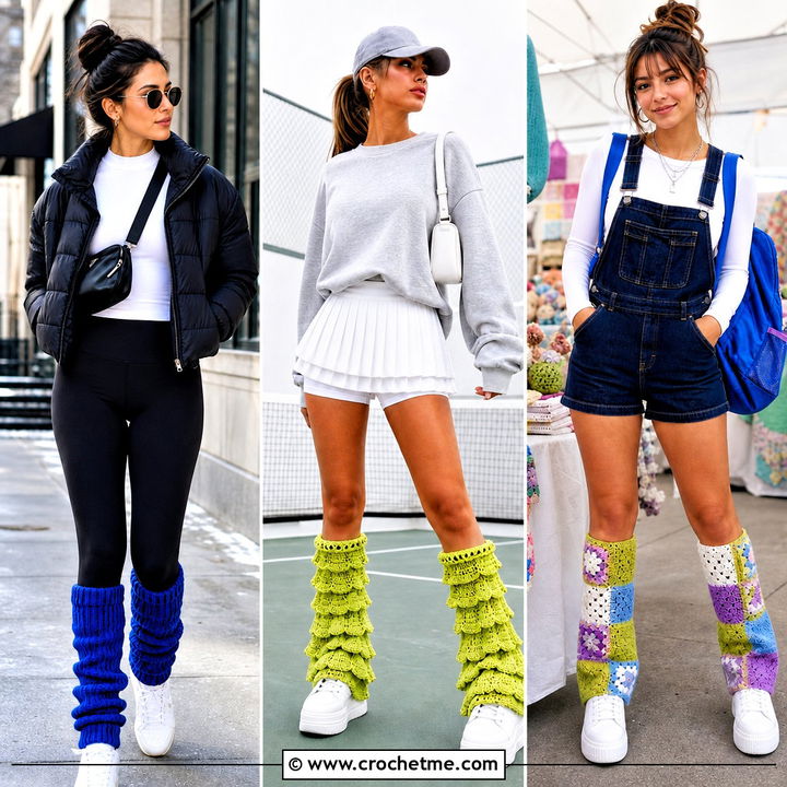 35 Crochet Leg Warmer Outfit Ideas for Cozy Winter Style