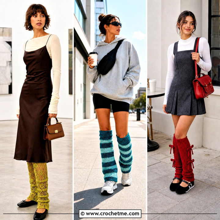 35 Crochet Leg Warmers Outfit Ideas for Cozy Winter Looks