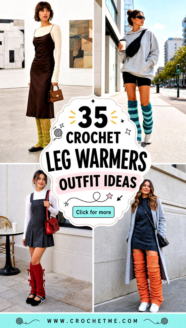 35 crochet leg warmers outfit ideas - 35 crochet leg warmers outfit ideas
