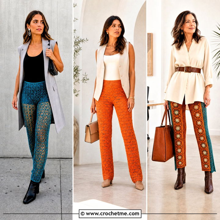 35 Crochet Leggings Outfit Ideas for Bold Festival Style