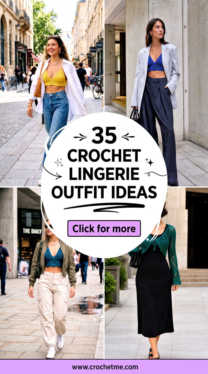 35 crochet lingerie outfit ideas - 35 crochet lingerie outfit ideas