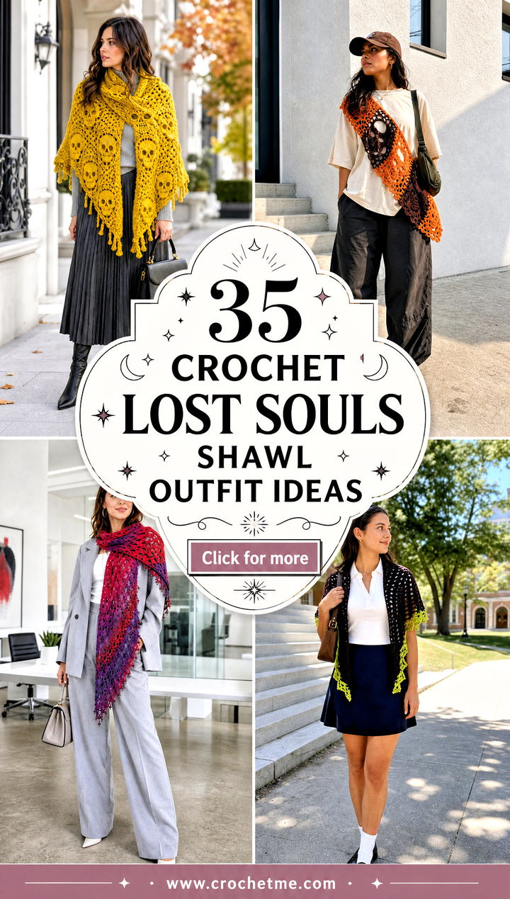 35 crochet lost souls shawl outfit ideas - 35 crochet lost souls shawl outfit ideas