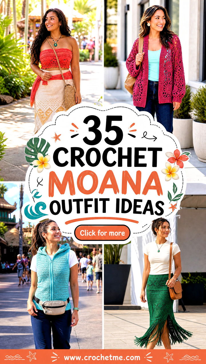 35 crochet moana outfit ideas - 35 crochet moana outfit ideas
