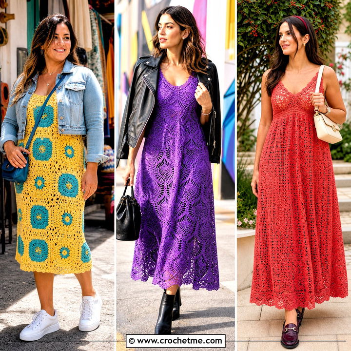 35 Crochet Nightgown Outfit Ideas for Dreamy Comfort at Home