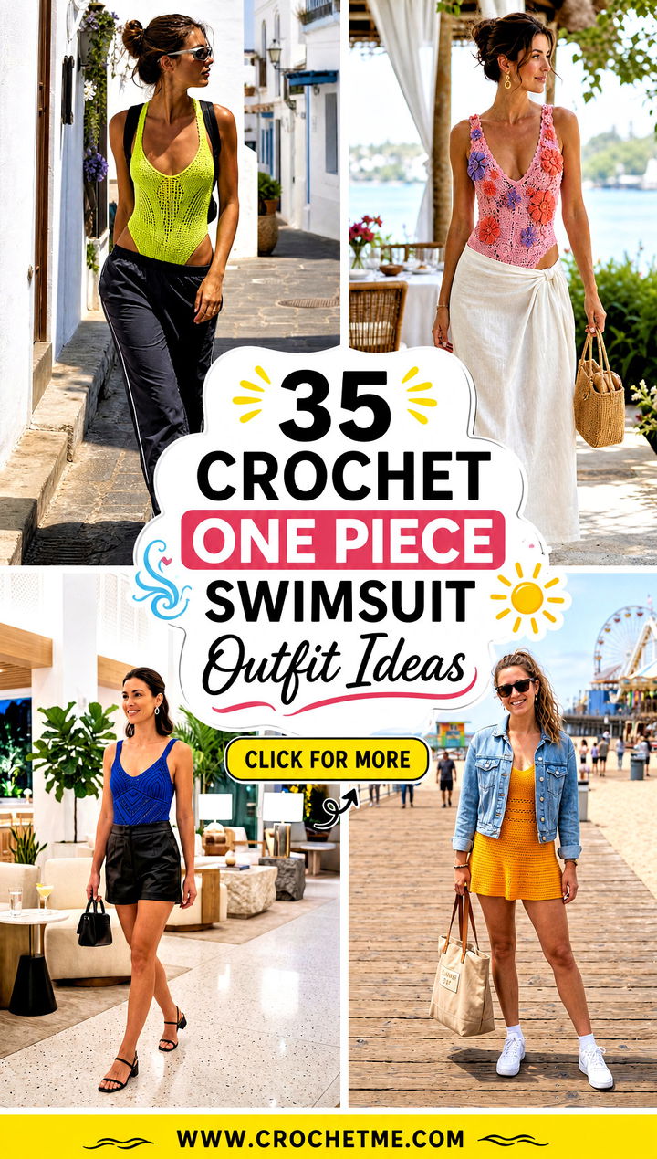 35 crochet one piece swimsuit outfit ideas - 35 crochet one piece swimsuit outfit ideas