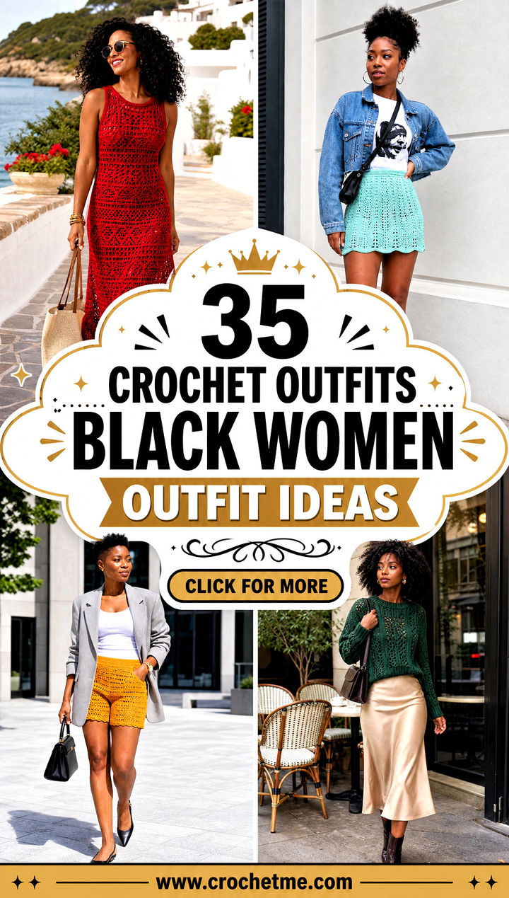 35 crochet outfits black women outfit ideas - 35 crochet outfits black women outfit ideas
