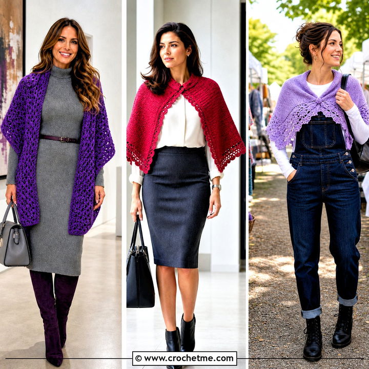 35 Crochet Outlander Shawl Outfit Ideas for Highland Style