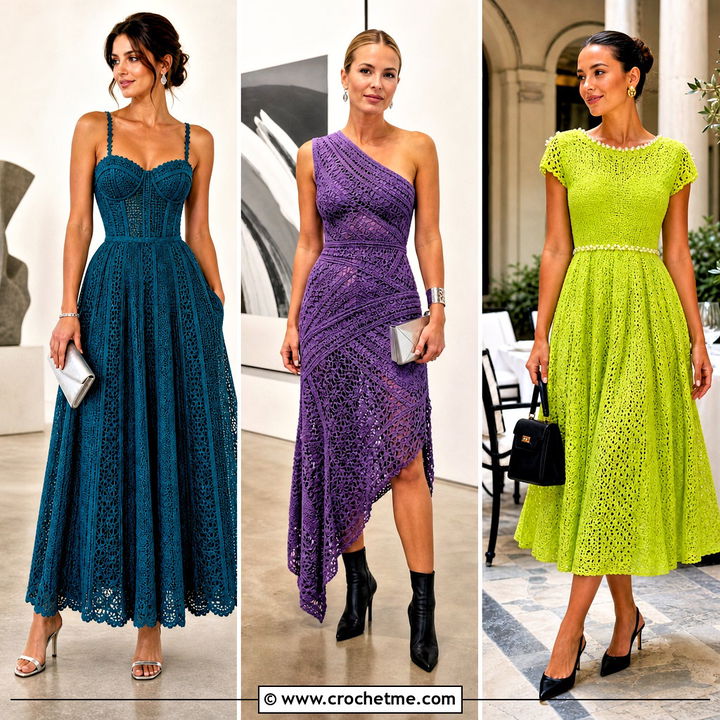 35 Crochet Princess Dress Outfit Ideas for Fairytale Style