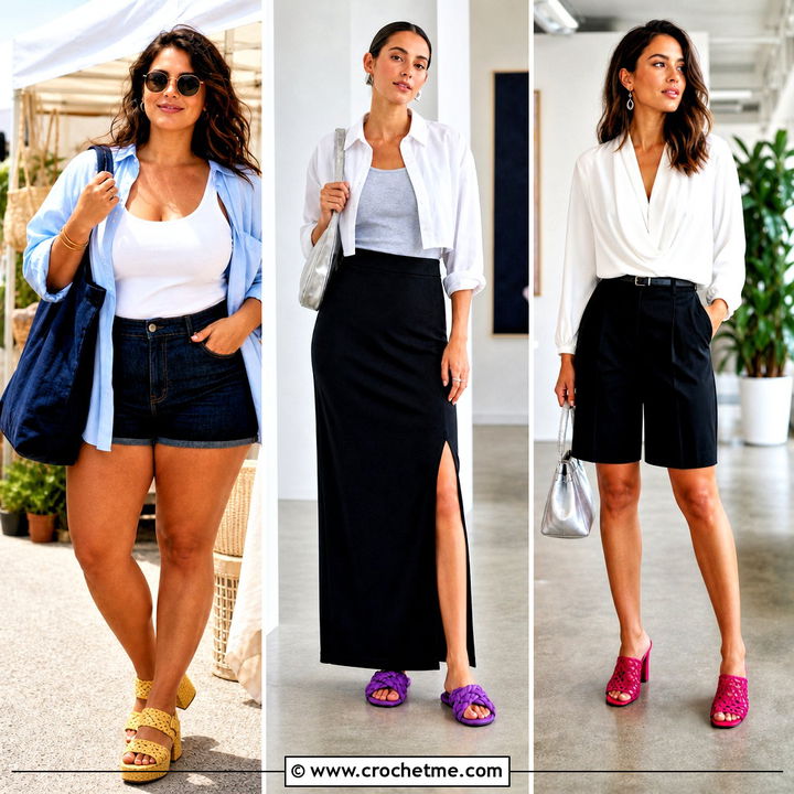 35 Crochet Sandals Outfit Ideas for Effortless Beach Style