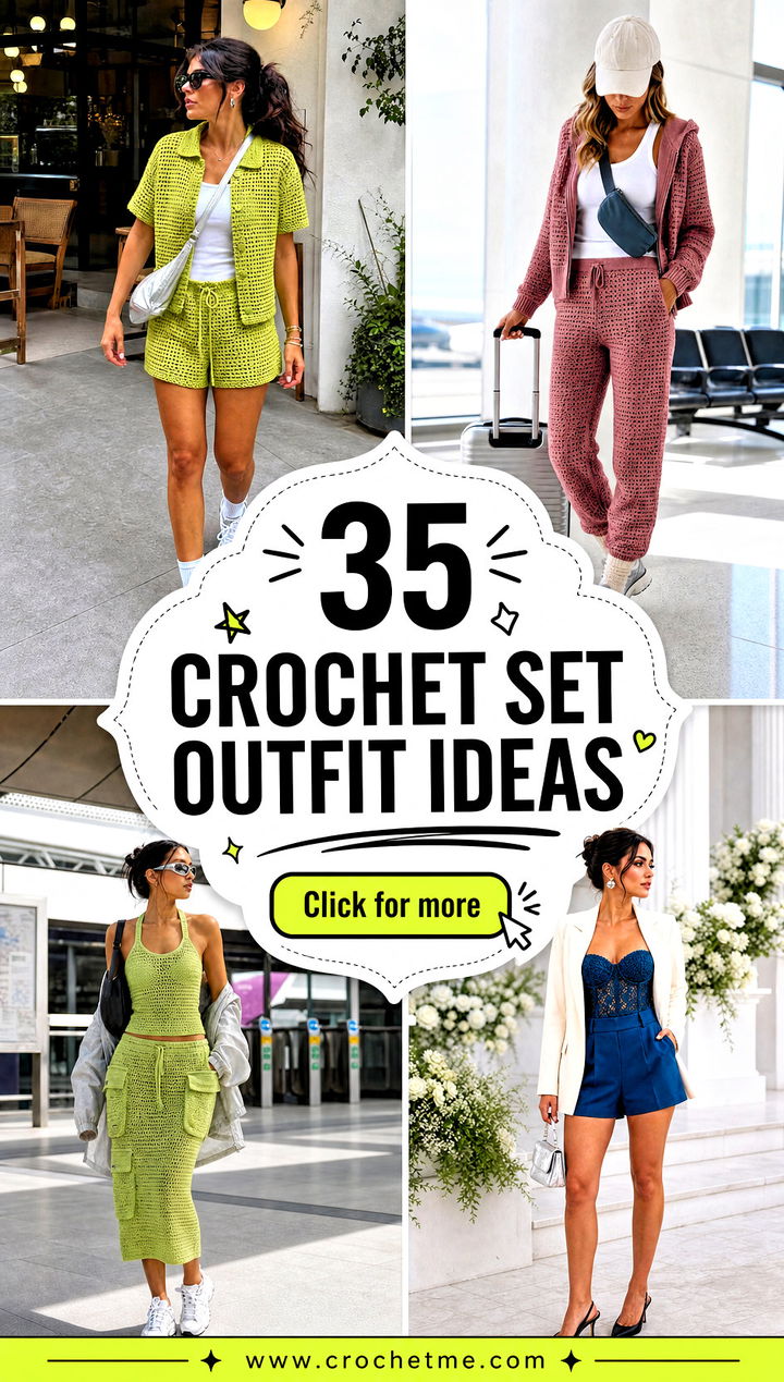 35 crochet set outfit ideas - 35 crochet set outfit ideas