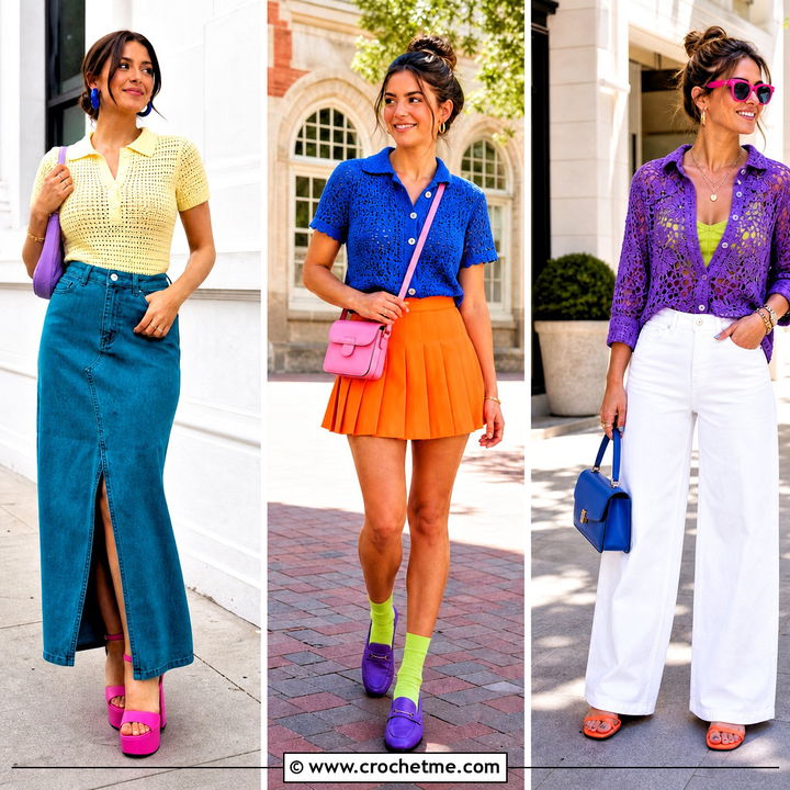 35 Crochet Shirt Outfit Ideas for Fresh, Easy Summer Styling